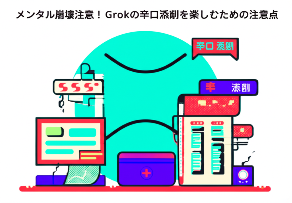 メンタル崩壊注意！Grokの辛口添削を楽しむための注意点