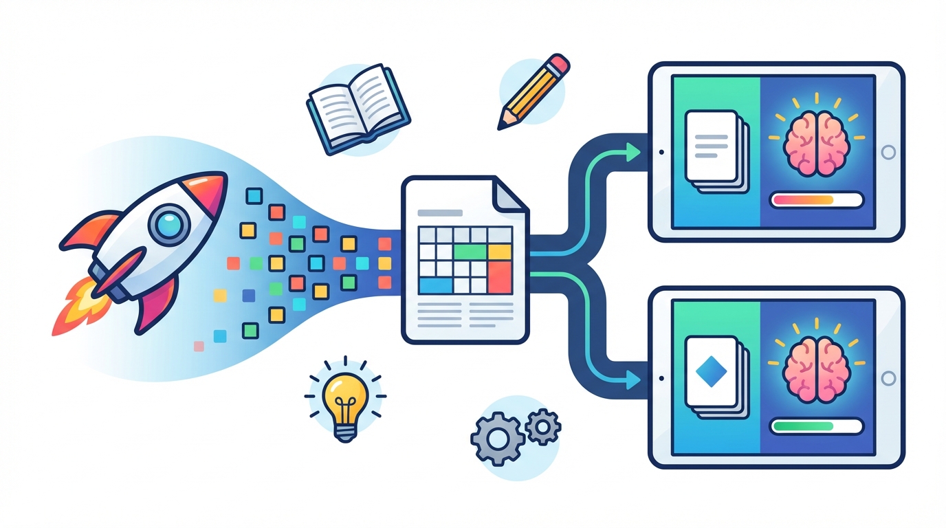 AnkiやQuizletへインポートして学習を効率化する