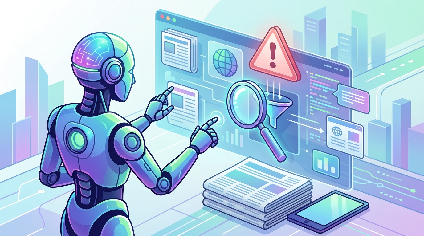 Grokを英語ニュース収集に使う際の注意点