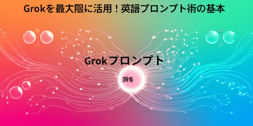 Grokを最大限に活用！英語プロンプト術の基本